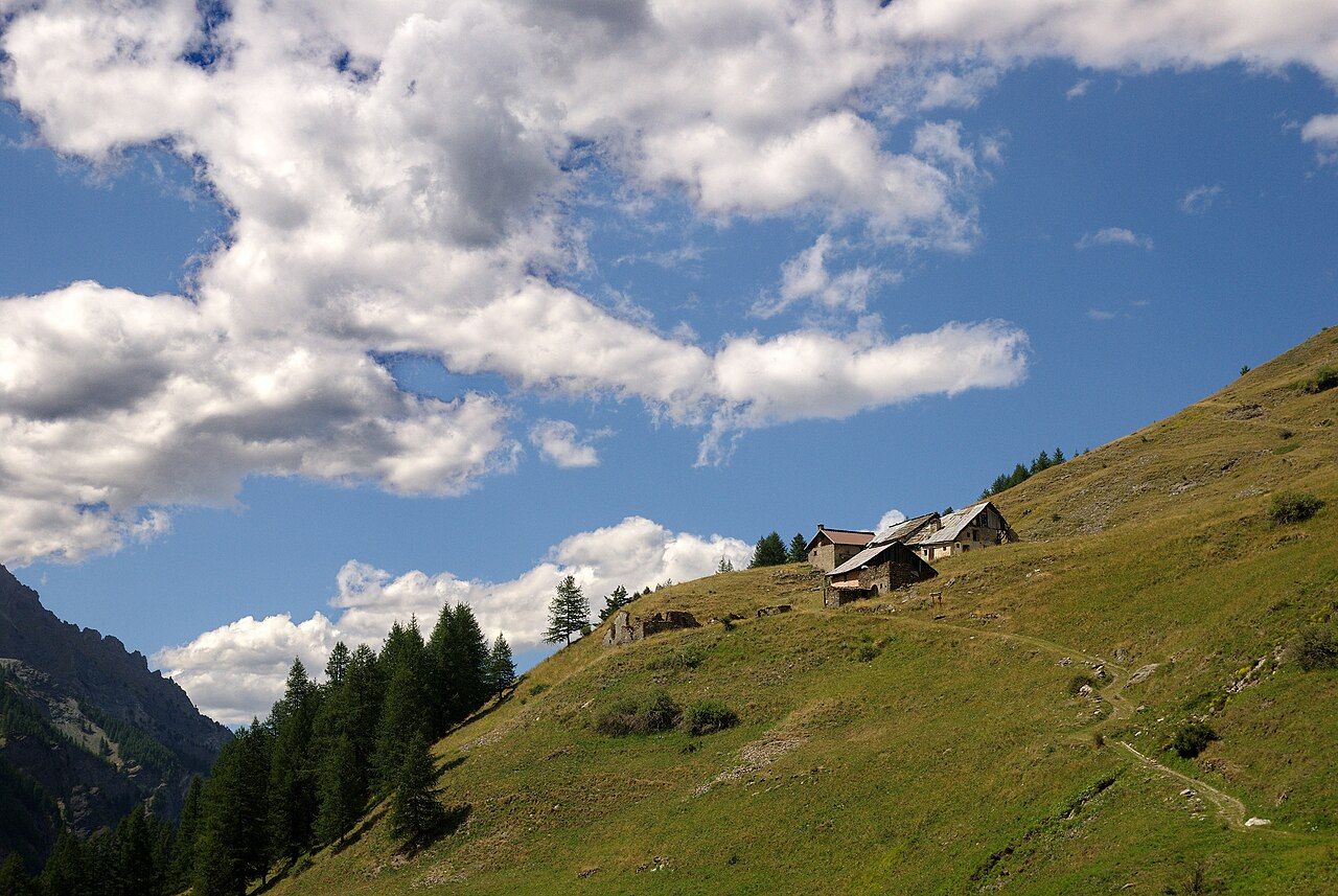 Estate: un alpeggio sui pascoli della valle