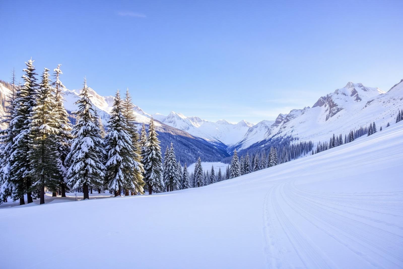 Inverno — silenzio e neve